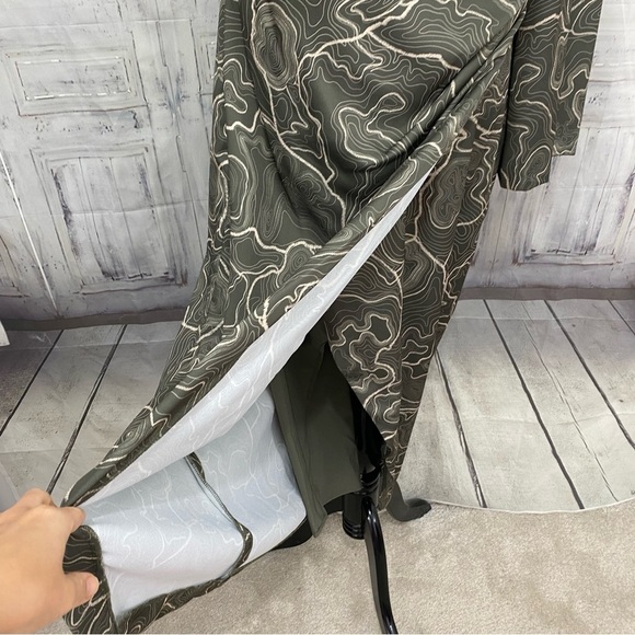 ANTONIO MELANI One Shoulder Dress in Black and Cream - Picture 7 of 16